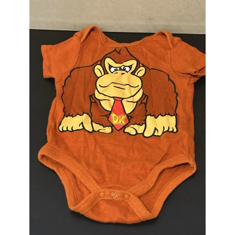 Super Mario Bros One Piece Lot Of 2 Video Game Outfit Size‎ 3/6 Months